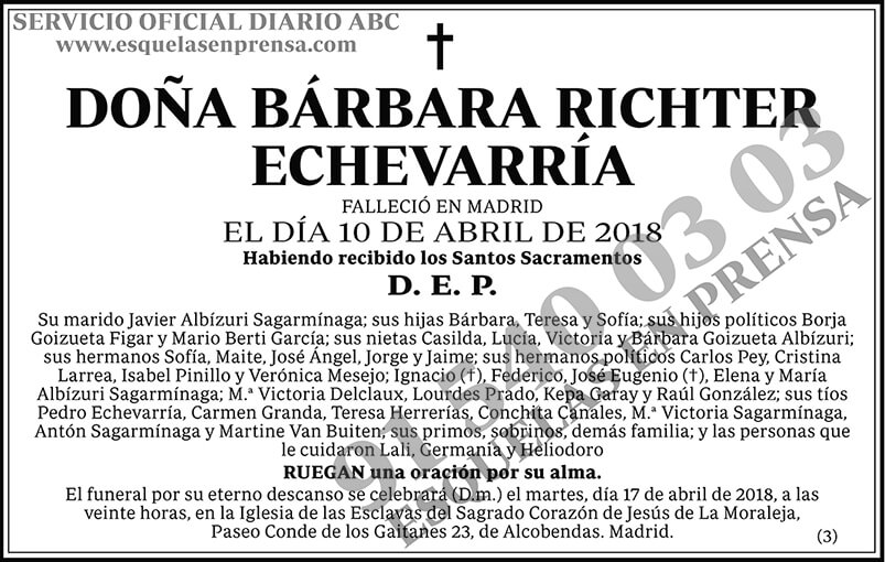 Bárbara Richter Echevarría